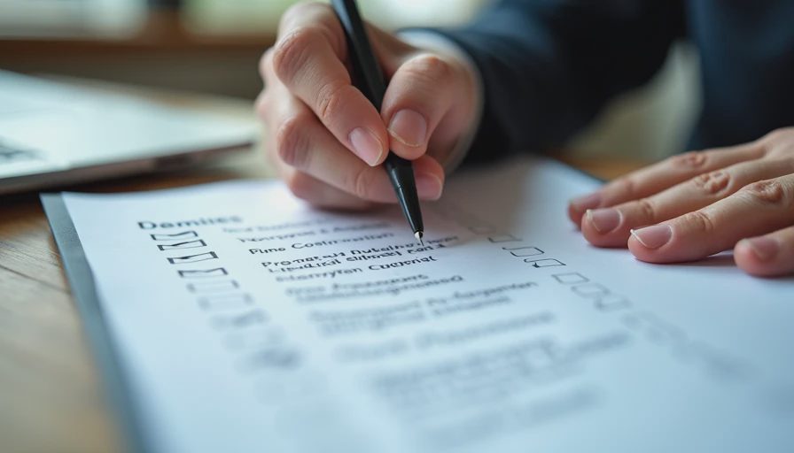 Documentary style close-up of a person verifying software renewal terms and pricing checklists on paper.