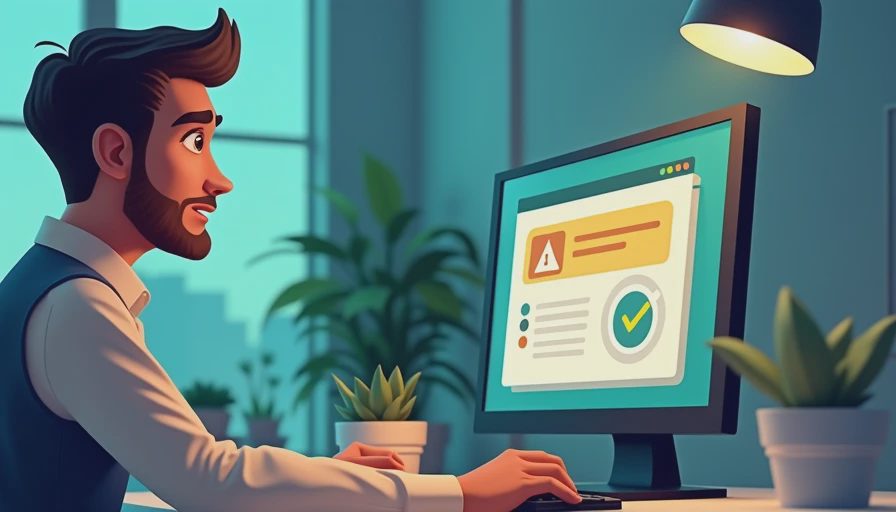 Illustration for cybersecurity breach today