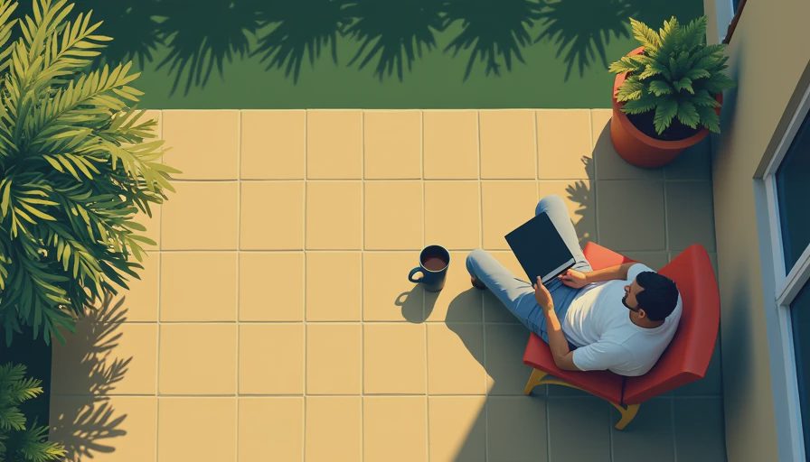 Illustration for dark reading